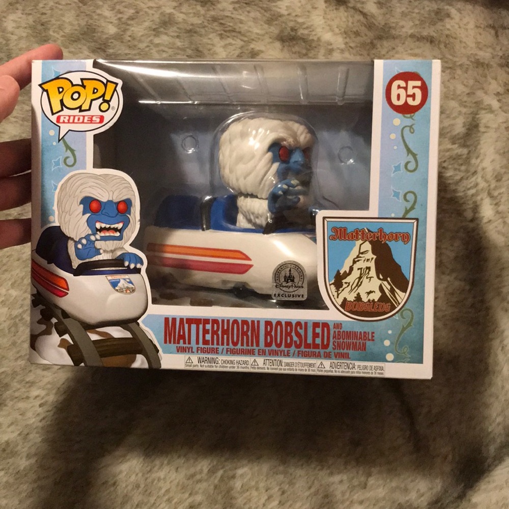 DisneyLand Matterhorn Bobsled Funko POP